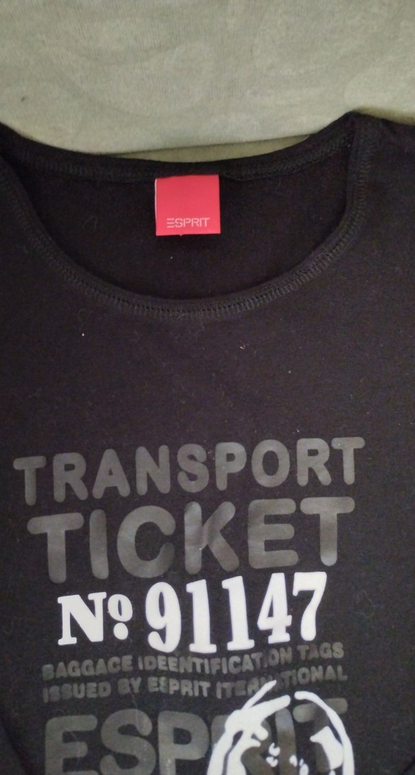 Siyah Baskılı Uzun Kollu çocuk Tişörtü - Görsel 2