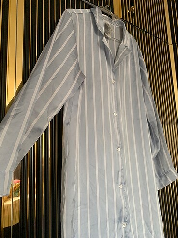 xs Beden H&M saten gecelik