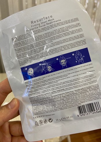 Dr.C.Tuna Resurface Yüz Maskesi - Görsel 2