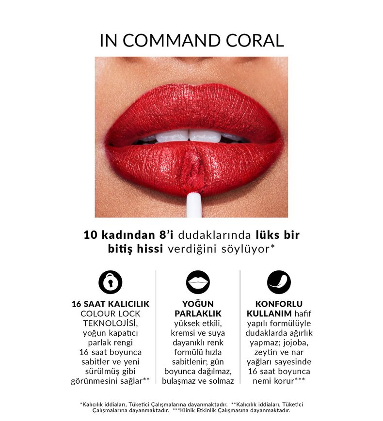 Avon Power Stay Kremli Vinil Likit Ruj 16 Saat - Görsel 2