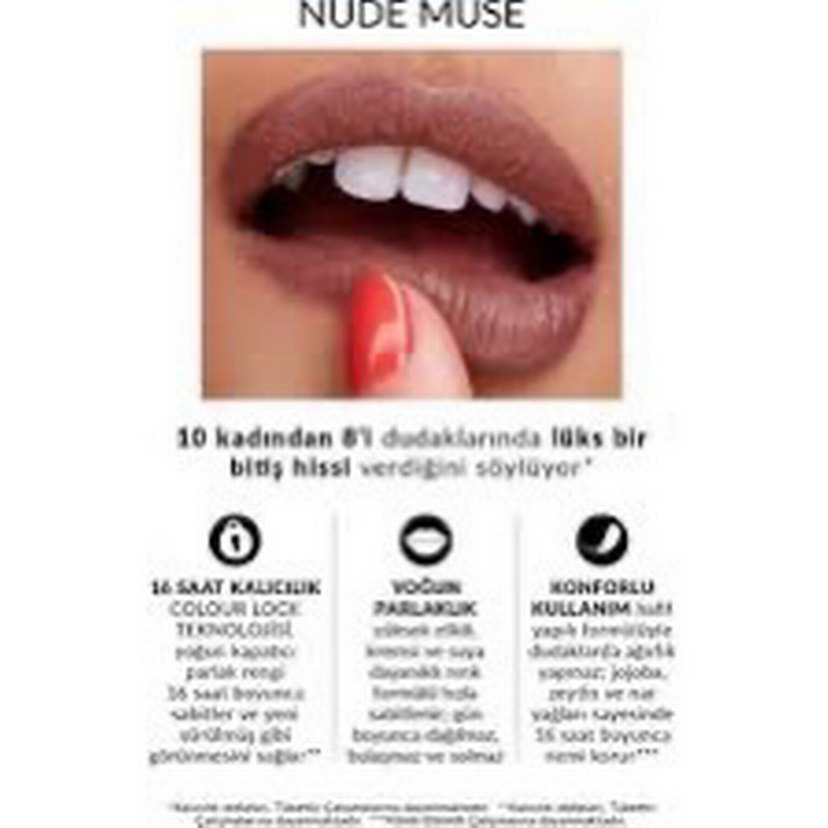 Avon Power Stay Kremli Vinil Likit Ruj 16 Saat - Görsel 2