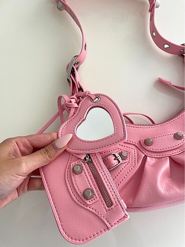 Balenciaga balenciaga pembe çanta