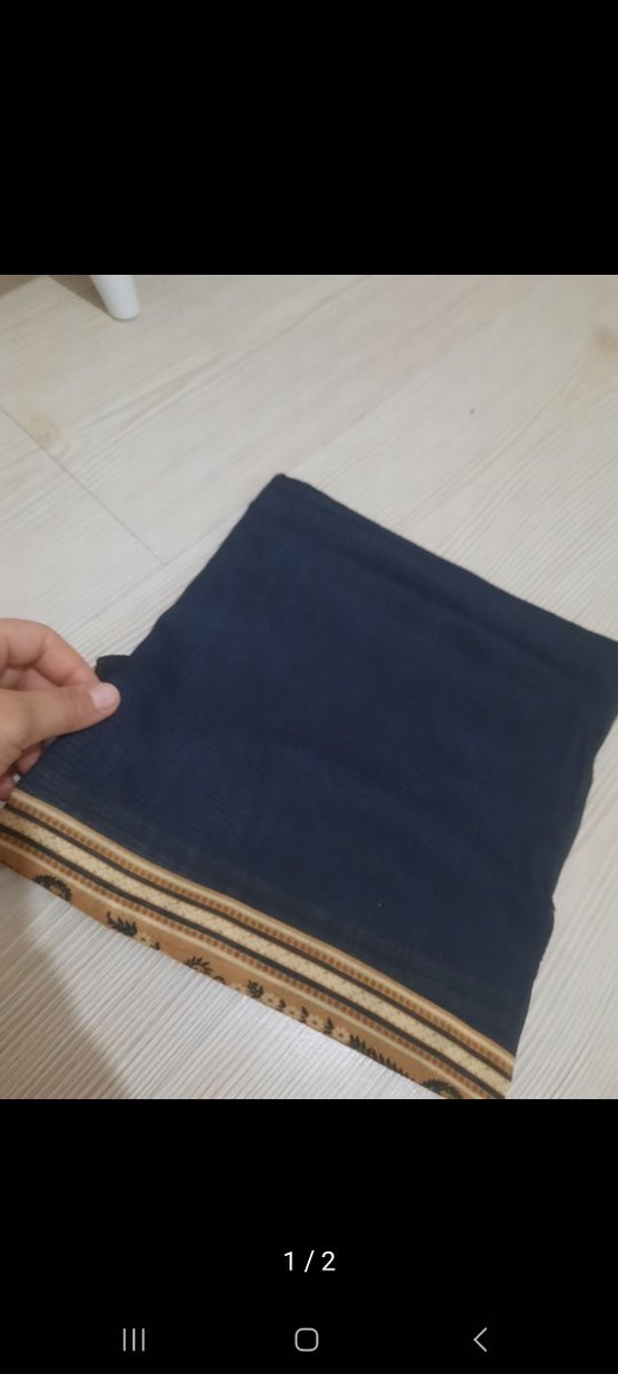 siyah Bohem Tarzı Kadın Şal - Görsel 2