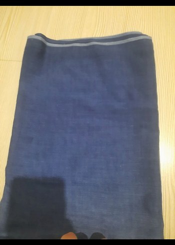 Mavi Pilili Kadın Şal - Görsel 2