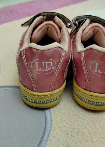 Kız Çocuk Pembe Velcro Spor Ayakkabı - Görsel 3