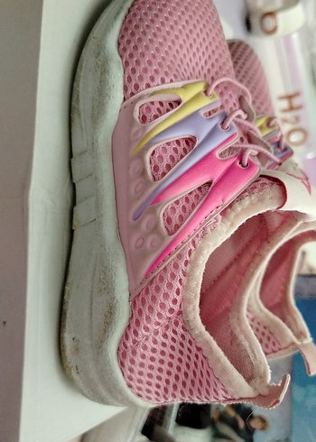 Pembe Renkli Çocuk Spor Ayakkabı - Görsel 2