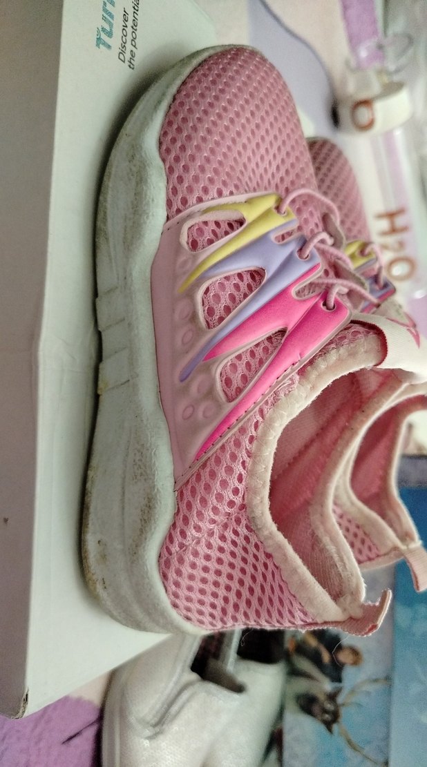 Pembe Renkli Çocuk Spor Ayakkabı - Görsel 2