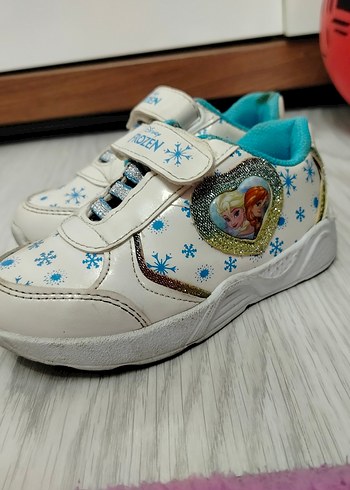 Kız Çocuk Beyaz Disney Frozen Sneaker - Görsel 2