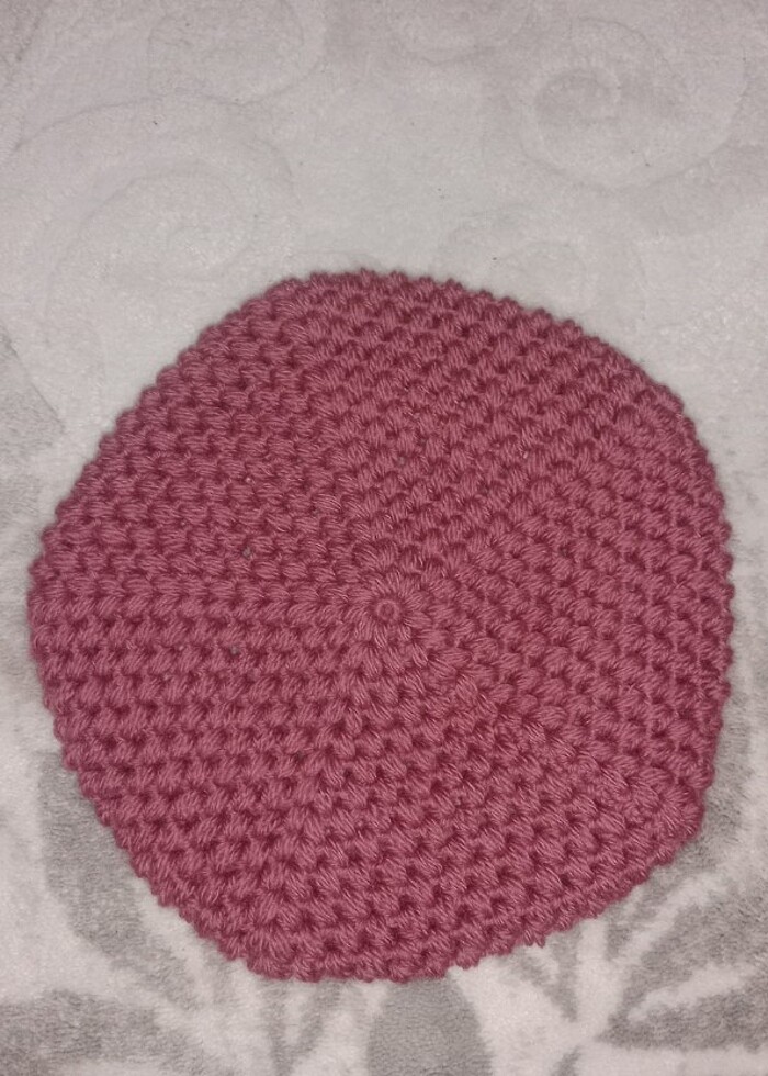 Örgü ressam beresi  - Görsel 2