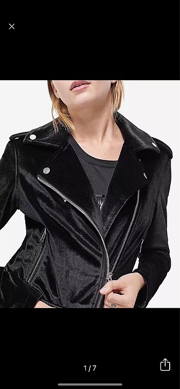 Stradivarius fermuarlı ceket