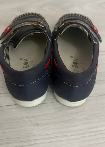 Kemerli Lacivert Yılan Desenli Erkek Çocuk Ayakkabısı - Görsel 4