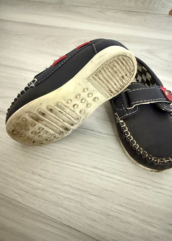 Kemerli Lacivert Yılan Desenli Erkek Çocuk Ayakkabısı - Görsel 5