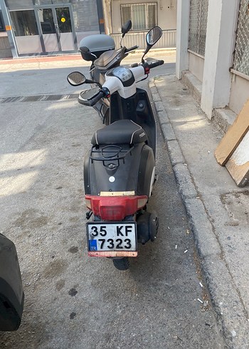 Siyah/Beyaz motosiklet - Görsel 4