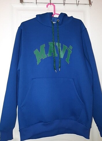 m Beden Mavi sweatshirt 