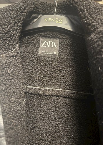 m Beden Zara Siyah Deri Kadın Ceket