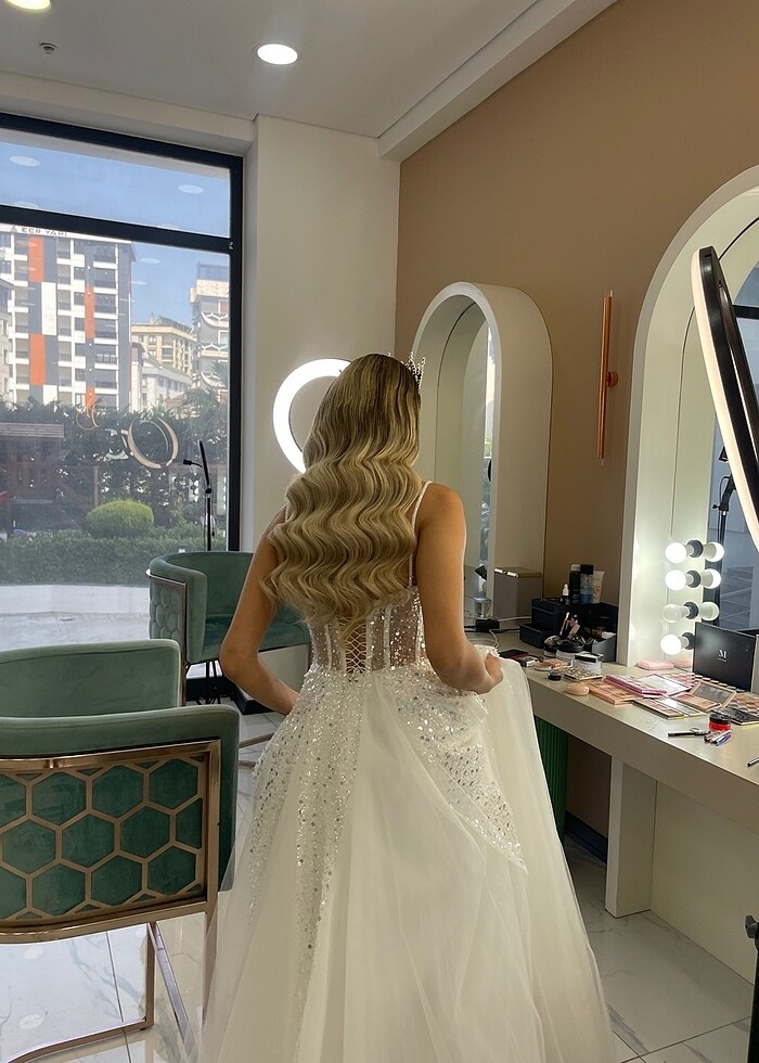 Özel dikim gelinlik - Görsel 2