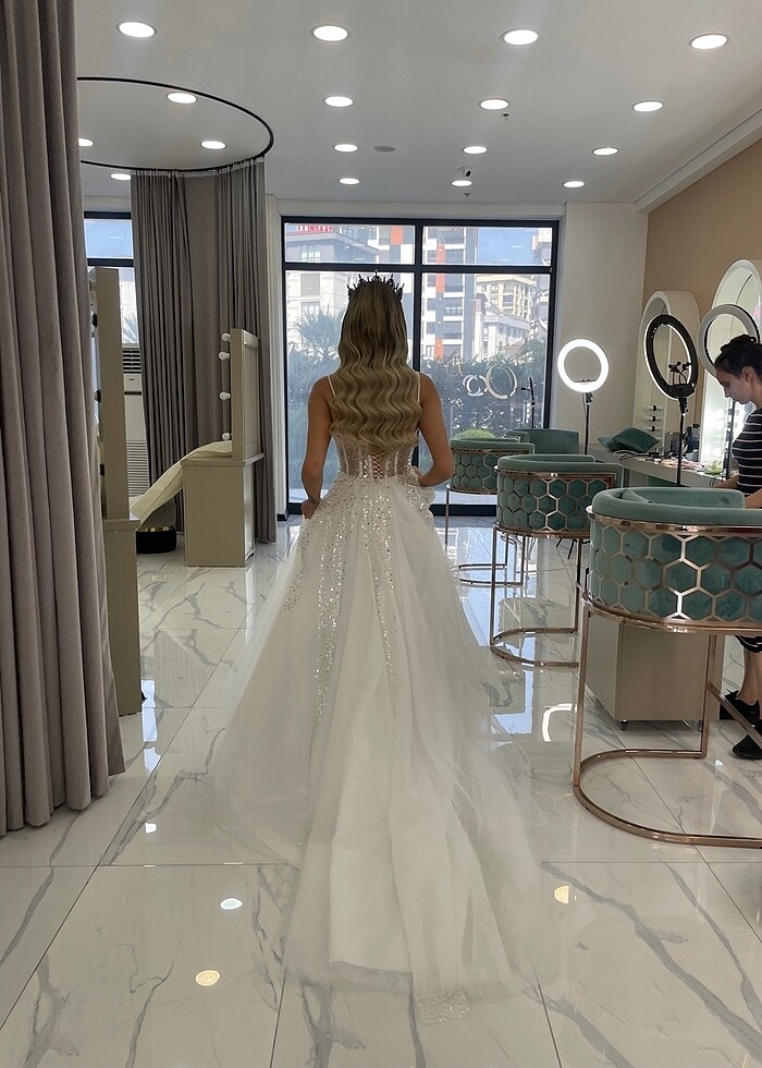 Özel dikim gelinlik - Görsel 3