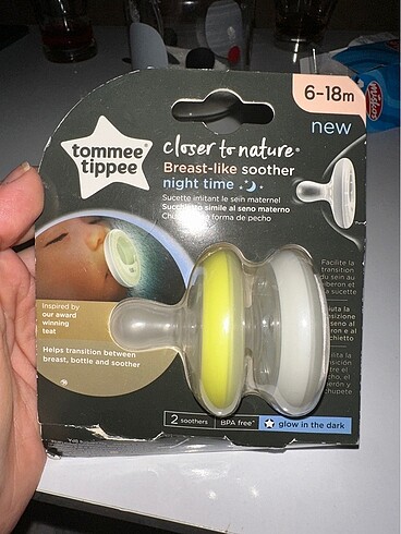 Tommee Tippee 6-18 Gece Emziği
