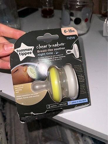 Chicco Tommee Tippee 6-18 Gece Emziği