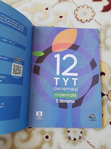  Endemik yayınları tyt matematik denemesi