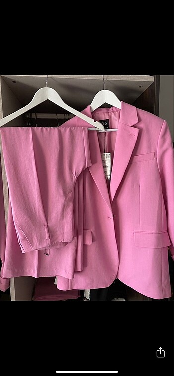 Zara pembe takım