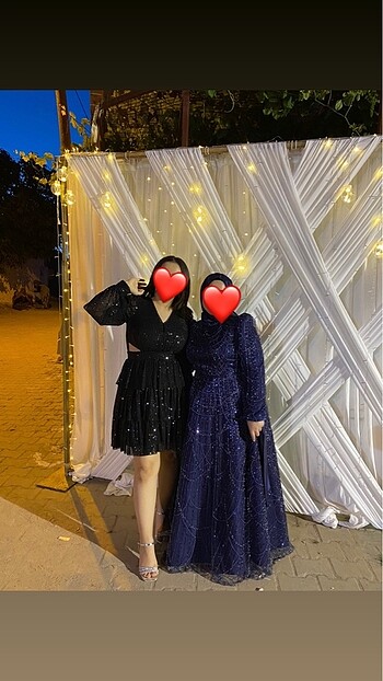 Siyah abiye elbise - Görsel 4