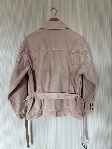 m Beden pembe Renk Zara oversize kot ceket