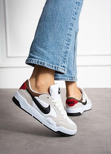 Nike 3000 bej& kırmızı İthal kalite Etiketli kutulu Soft