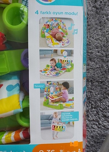 Fisher Price Delüks Jimnastik Merkezi Oyun Minderi