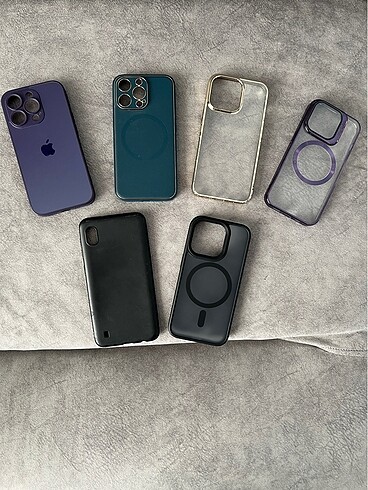 Iphone 13Pro 14Pro Samsung 6 Adet Kılıf