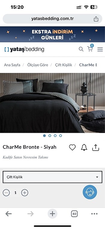 Yataş Yataş CharMe Nevresim Takımı