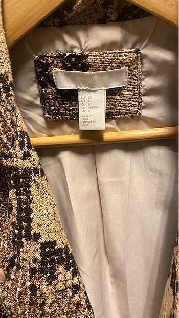 H&M Yılan derisi ceket