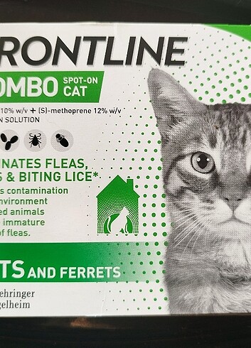 FRONTLİNE COMBO KEDİ PİRE DAMLASI 
