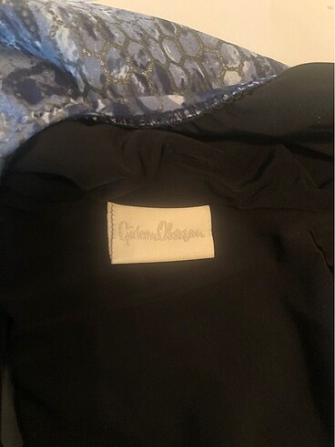 Gideon Oberson açık mavi , lacivert desenli mayo - Görsel 5