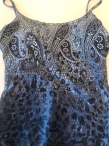 Gideon Oberson açık mavi , lacivert desenli mayo - Görsel 2