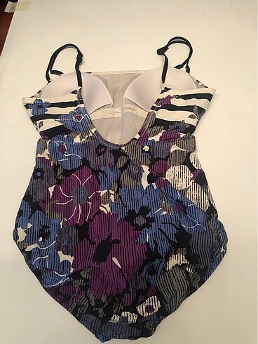 Gideon Oberson çok renkli çiçek desenli mayo - Görsel 4