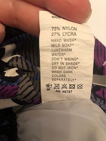 Gideon Oberson çok renkli çiçek desenli mayo - Görsel 8