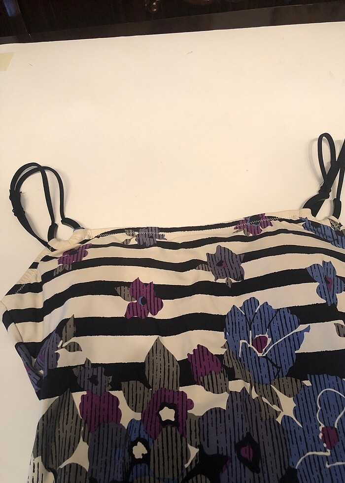 Gideon Oberson çok renkli çiçek desenli mayo - Görsel 3