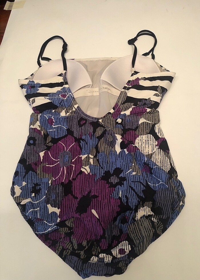 Gideon Oberson çok renkli çiçek desenli mayo - Görsel 4