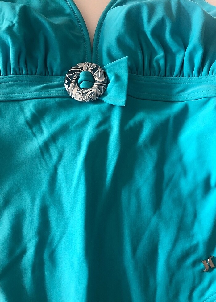 Janine Robin , Fransız malı , türkuaz mayo - Görsel 2