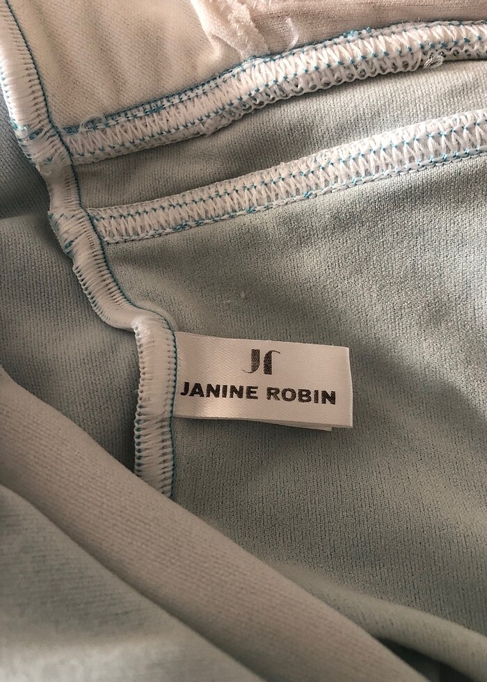 Janine Robin , Fransız malı , türkuaz mayo - Görsel 5