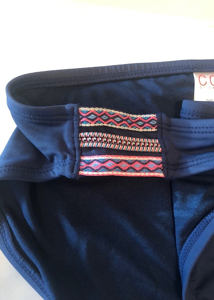 Cole of California , lacivert pembe çok renkli bikini - Görsel 2