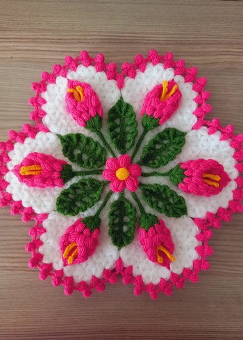 elimde hazır çeyiz lik lif üçlü set - Görsel 3