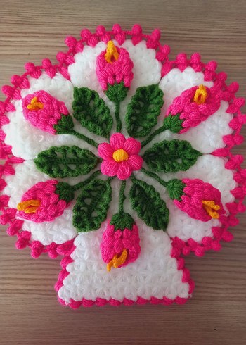 elimde hazır çeyiz lik lif üçlü set - Görsel 2