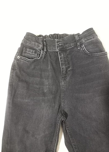 10 Yaş Beden Siyah Kot Pantolon
