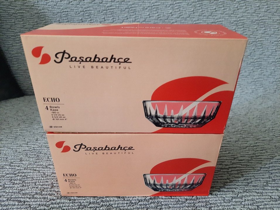 Paşabahçe ECHO 4'lü 2 Paket Kase Seti - Görsel 2