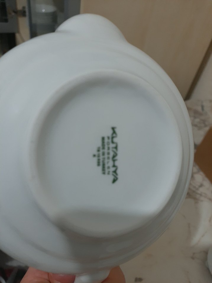 sifir kutusunda porselen kutahya porselen demlik - Görsel 2