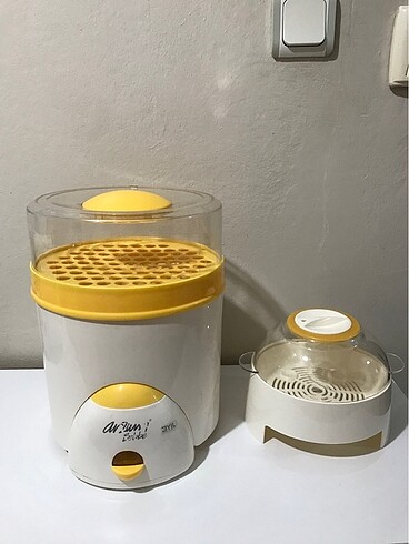 Arzum bebe sterilizatör ve buharlı pişirici - Görsel 2