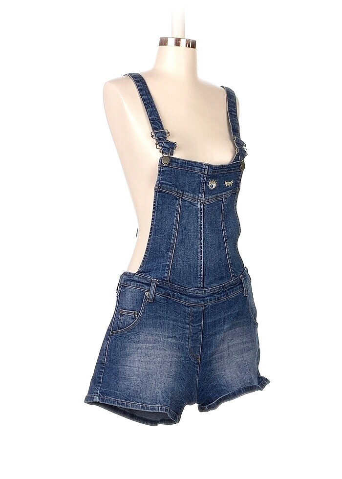 Vintage Love Kısa Tulum %70 İndirimli. - Görsel 2