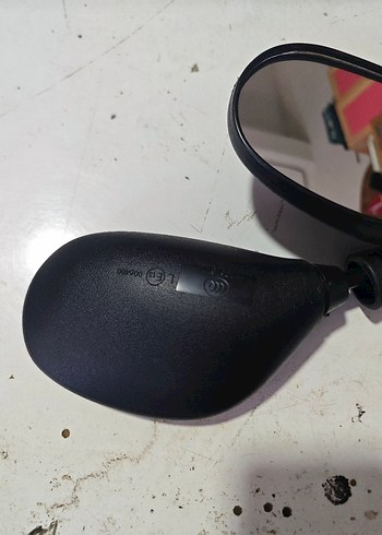 Siyah Motosiklet Ayna 1 Çift 2 adet sağ sol - Görsel 7